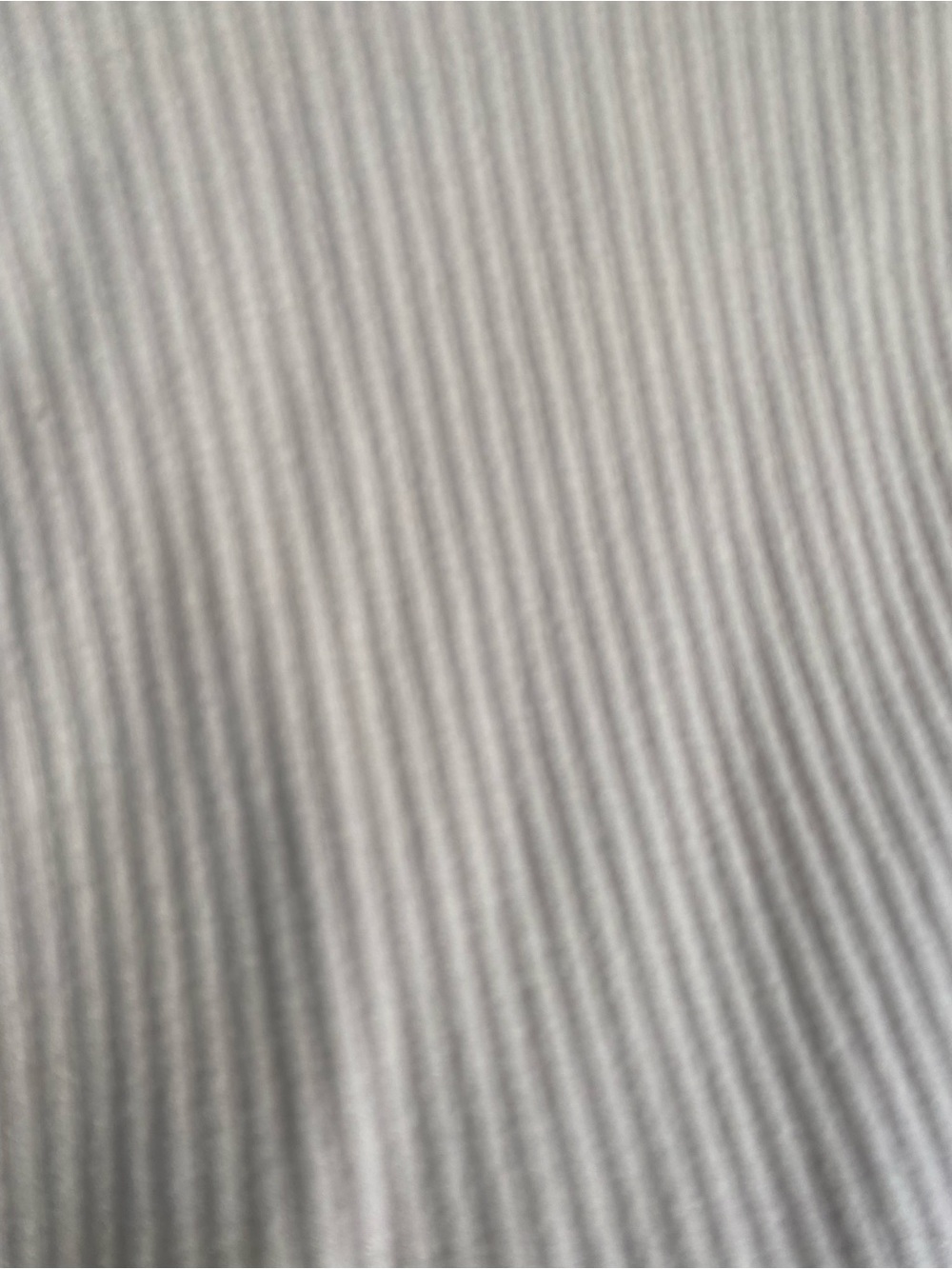 CALLIGRAPHIE White Ribbed Sleeveless Button-Down Shell - Picture 6 of 9